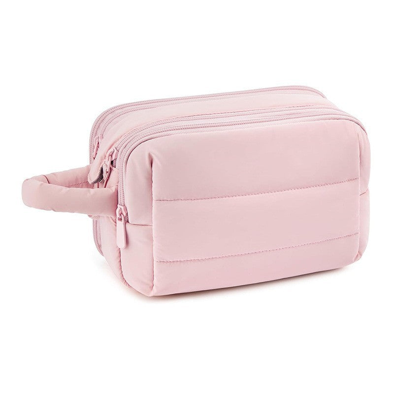 Cosmetic Organizer Bag with Multiple Compartments and Removable Interior Compartment Stornfield
