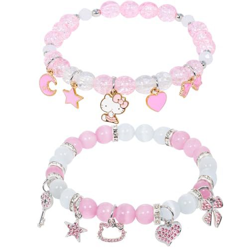 Charm Beaded Friendship Bracelet Set Stornfield