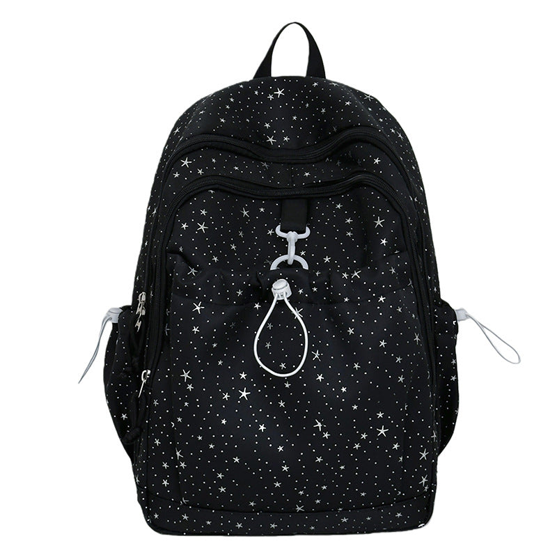 Charming Star Print Backpack Stornfield