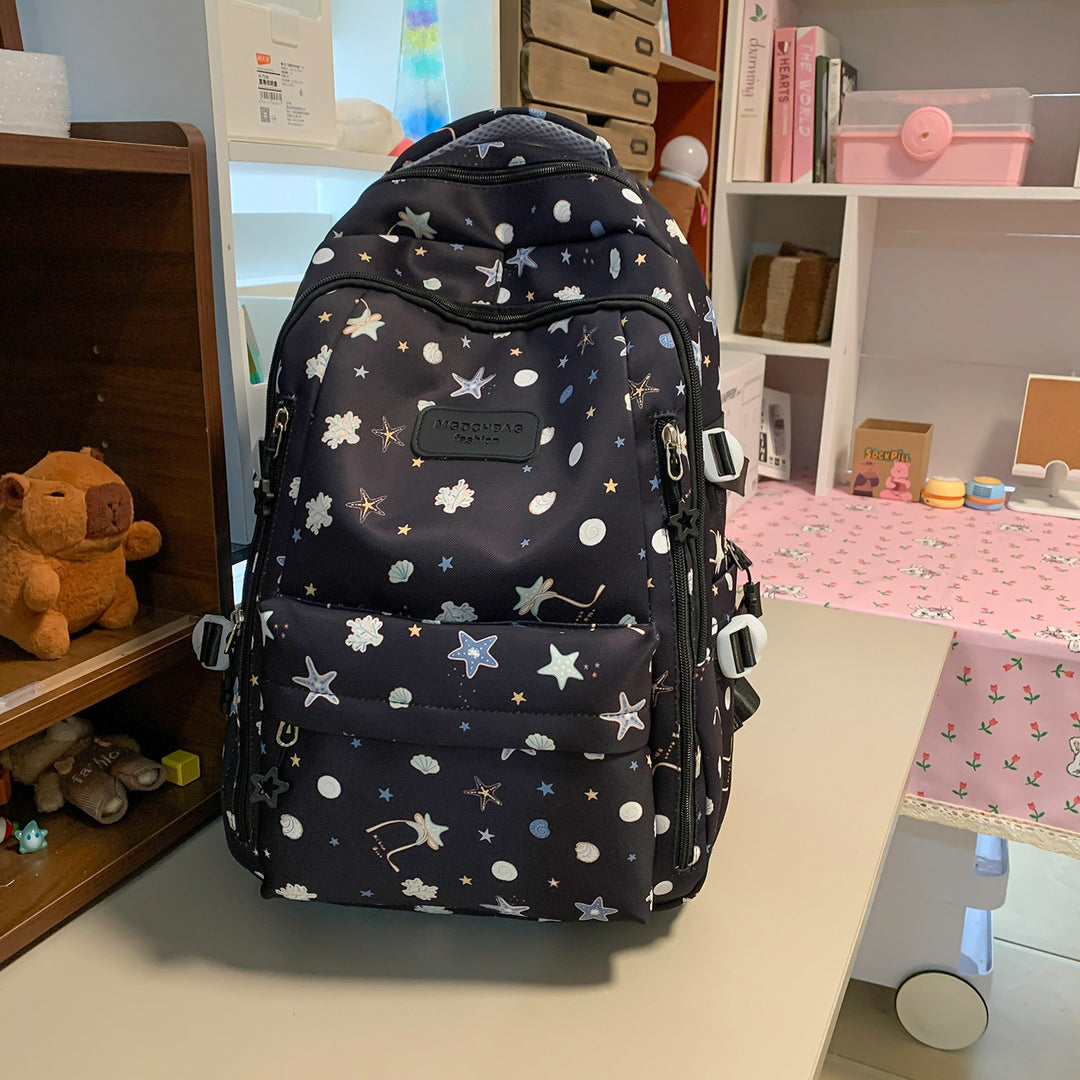 Playful Nautical-Themed Backpack Stornfield