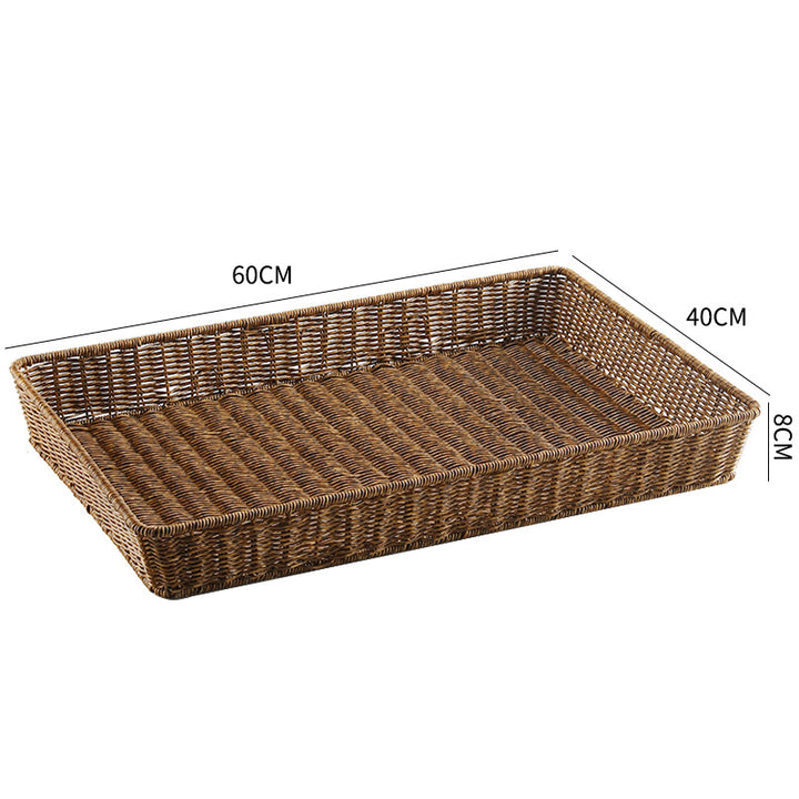 Natural Woven Storage Tray Stornfield