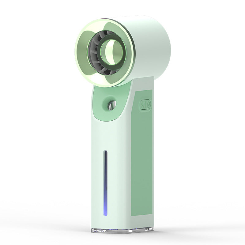 Cooling Portable Facial Mister and Bladeless Cooling Fan USB Rechargeable Hydration Spray Stornfield