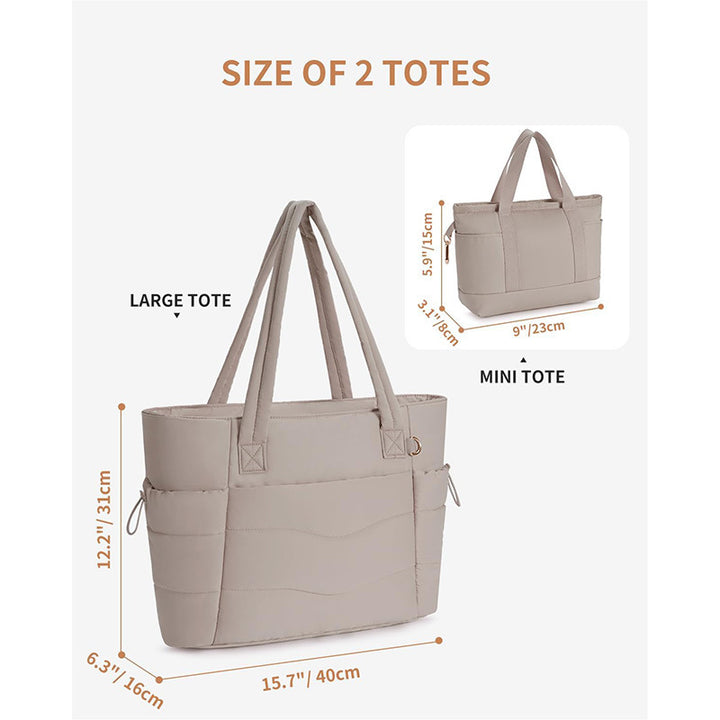 Padded everyday bag with removable inner pouch Stornfield