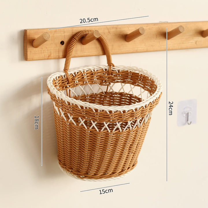 Hanging Woven Storage Basket Stornfield