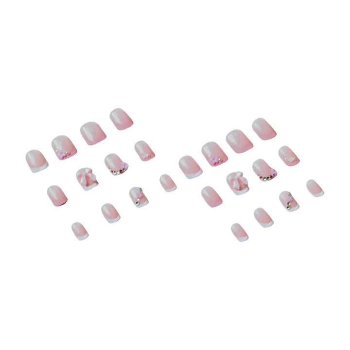 Floral and Gemstone Accent Nail Art Kit