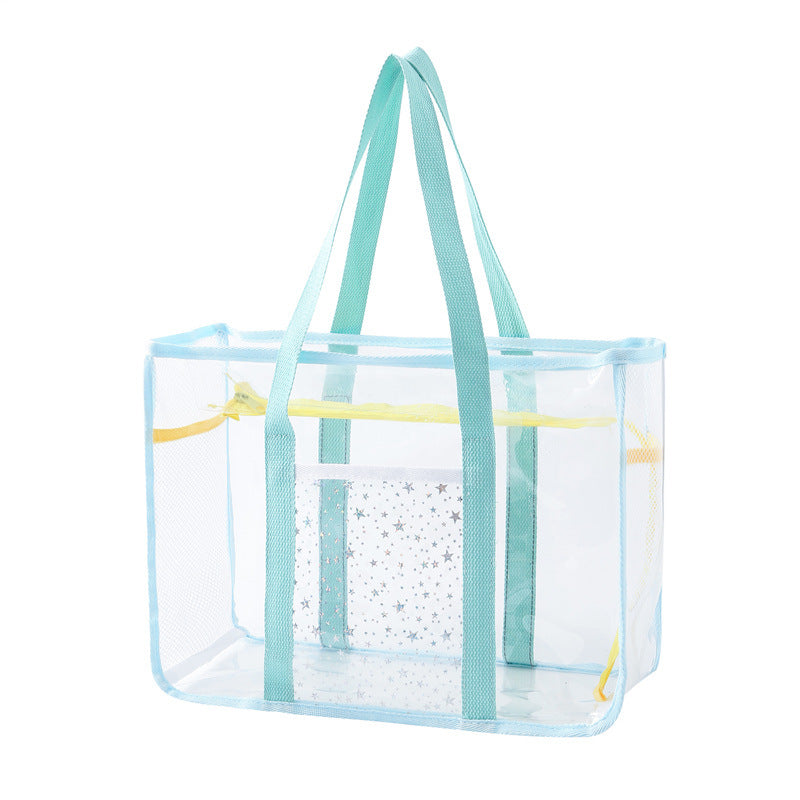 Transparent Mesh Shopping Tote Stornfield