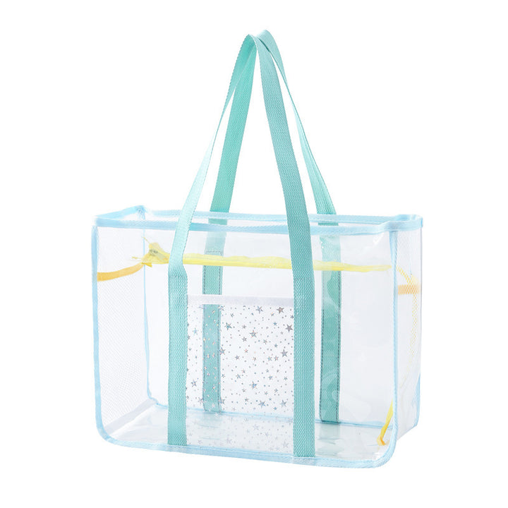 Transparent Mesh Shopping Tote Stornfield