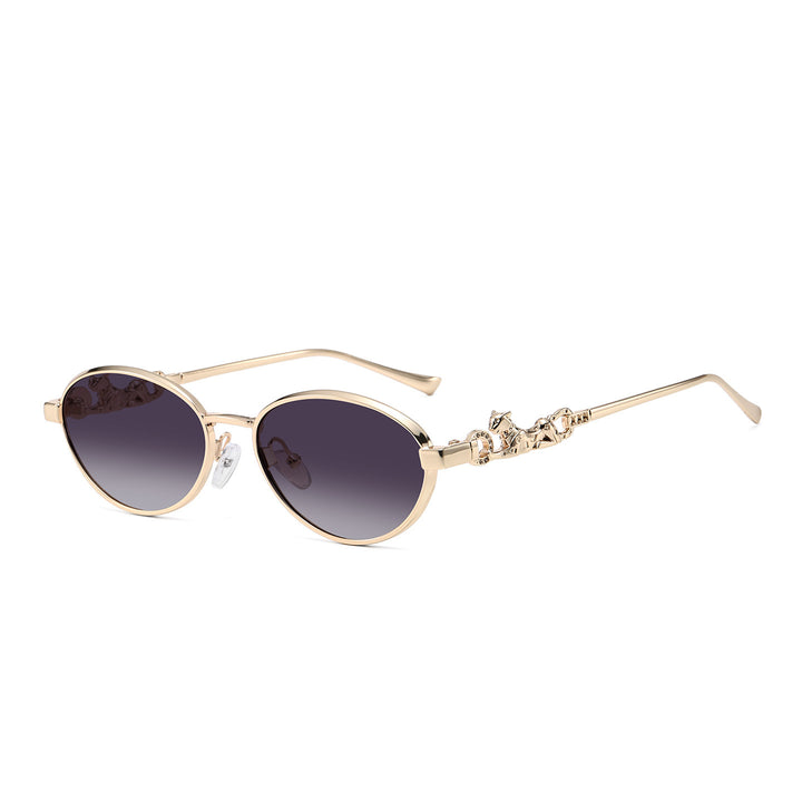 Decorative Oval Frame Sunglasses Stornfield