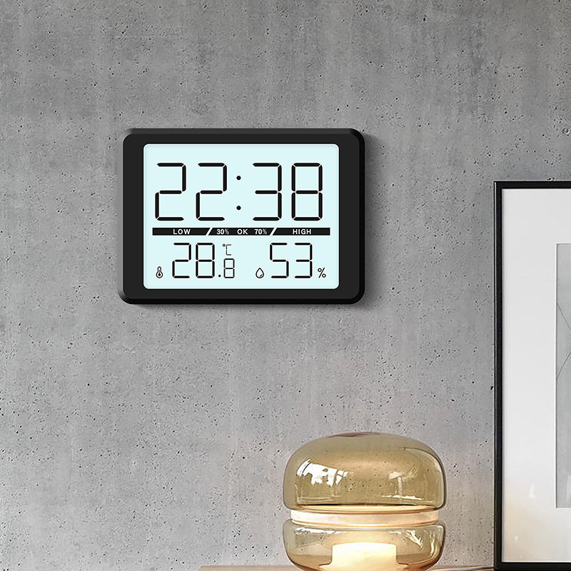 Digital Hygrometer Clock Stornfield