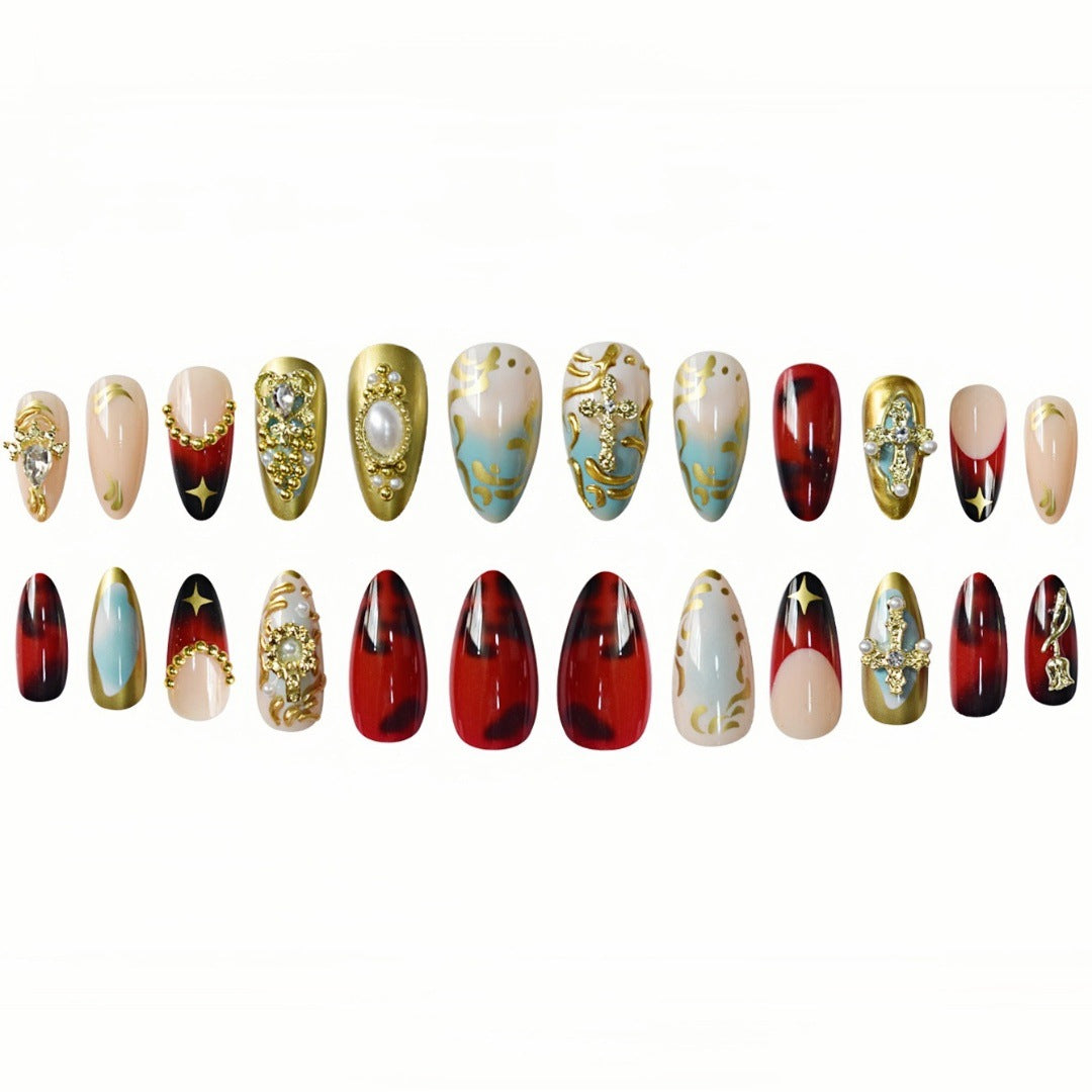 Artistic Resin Nail Art Extensions Stornfield