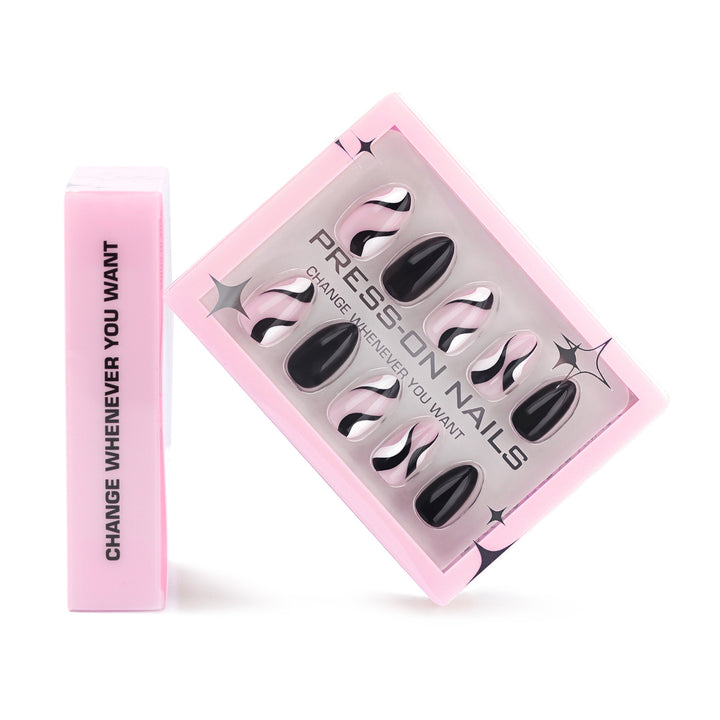 Artificial press-on nails with unique design Stornfield
