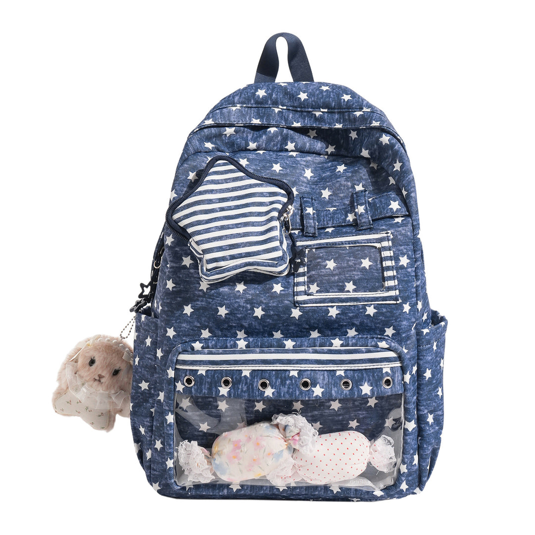 Fun Star-Embellished Casual Backpack Stornfield 1791204793