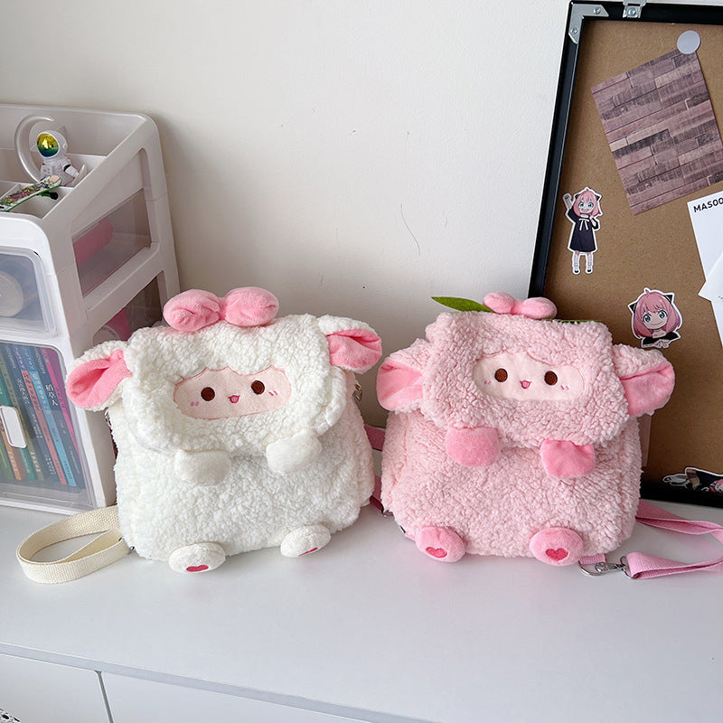 Plush backpack with animal character design Stornfield
