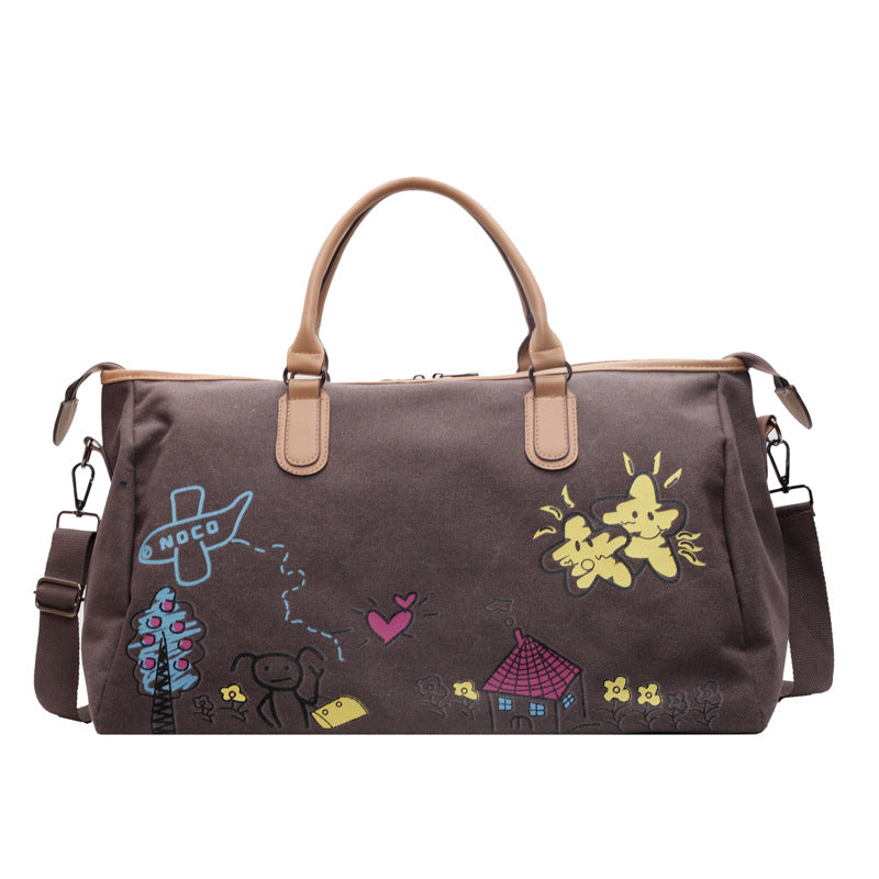 Creative Patterned Travel Duffle Bag Stornfield