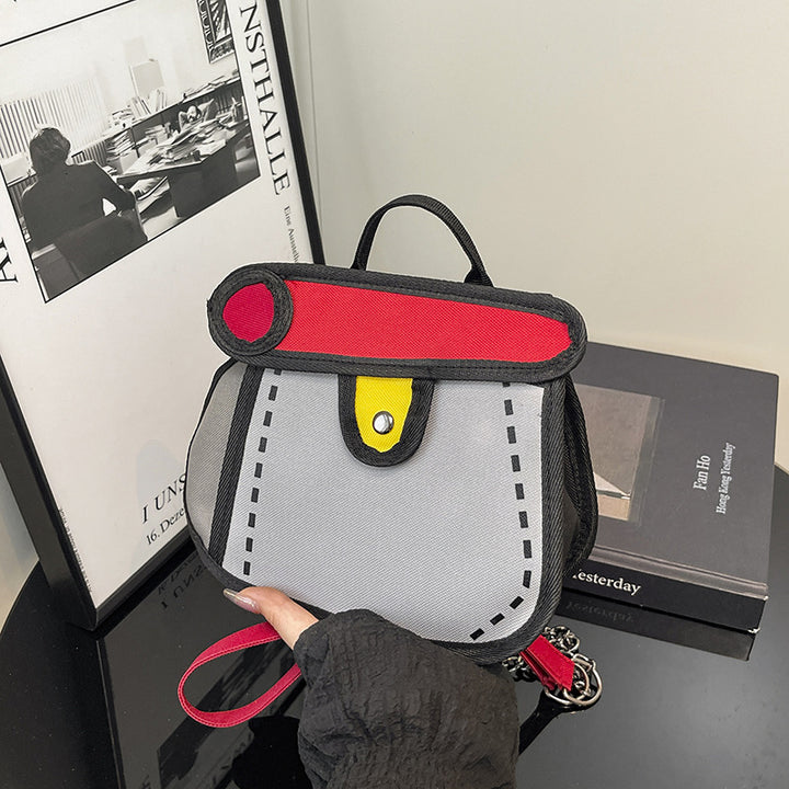 Trendy Cartoon-Style Mini Backpack Stornfield