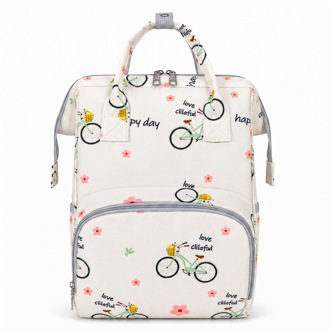 Playful Illustrated Backpack Stornfield