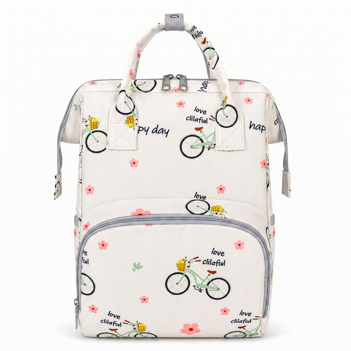 Playful Illustrated Backpack Stornfield