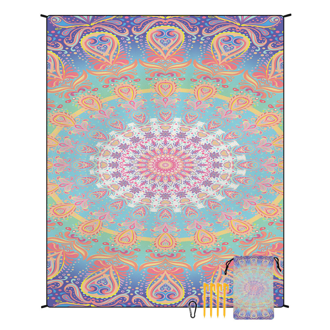 Geometric Print Tapestry Stornfield