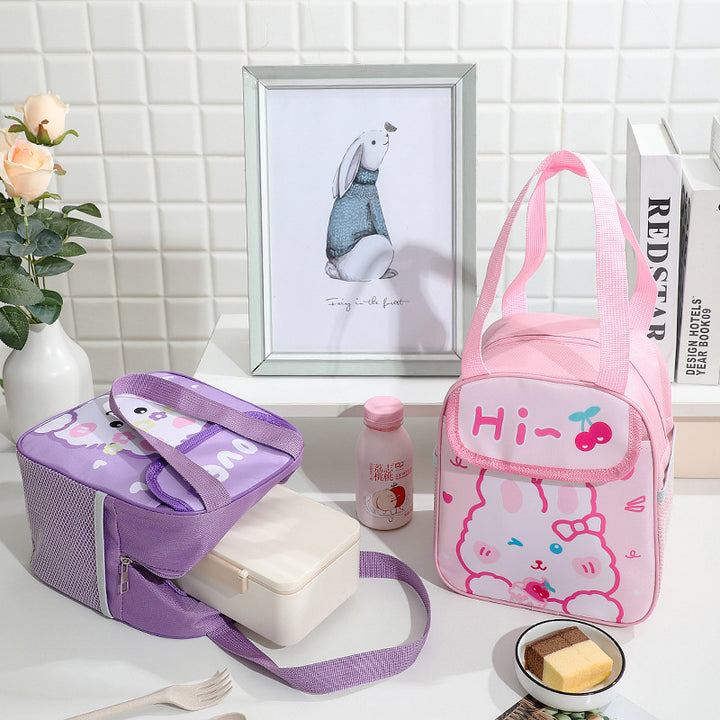 Insulated Cute Rabbit-Themed Lunch Bag Stornfield