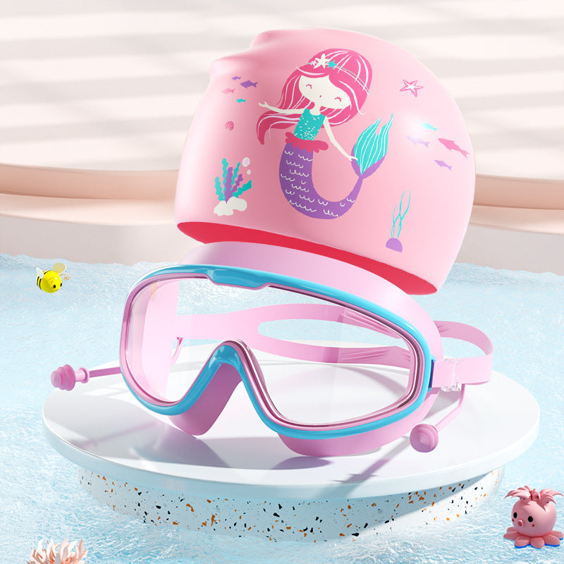 Kids Fun Tiger-Themed Swim Set Stornfield