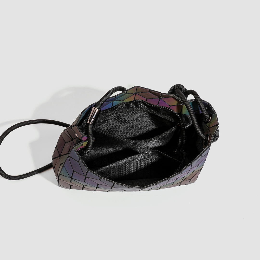Stylish Geometric Design Handbag