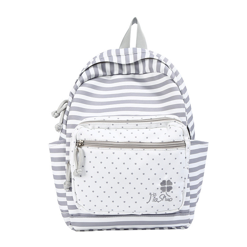 Lightweight Multi-Functional Striped Backpack Stornfield