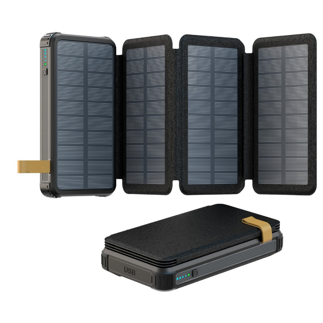 Solar-powered Power Bank with Fast Charging Function from Stornfield
