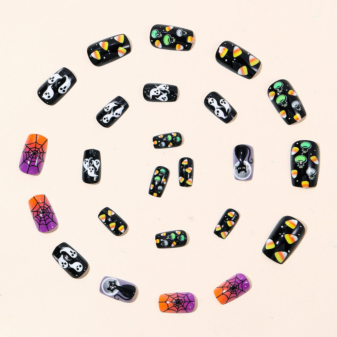 Halloween-Themed 3D Nail Art Extensions Stornfield 1789713237