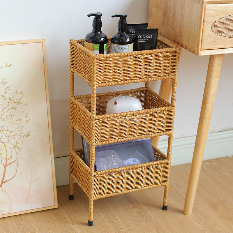 Multi-Tiered Woven Storage Rack Stornfield