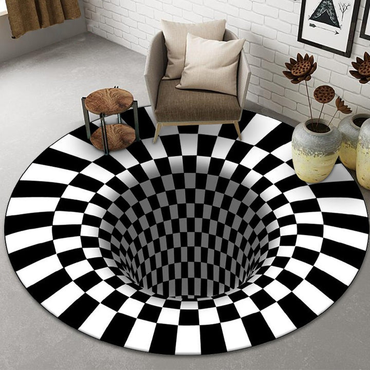 Optical Illusion Area Rug Stornfield