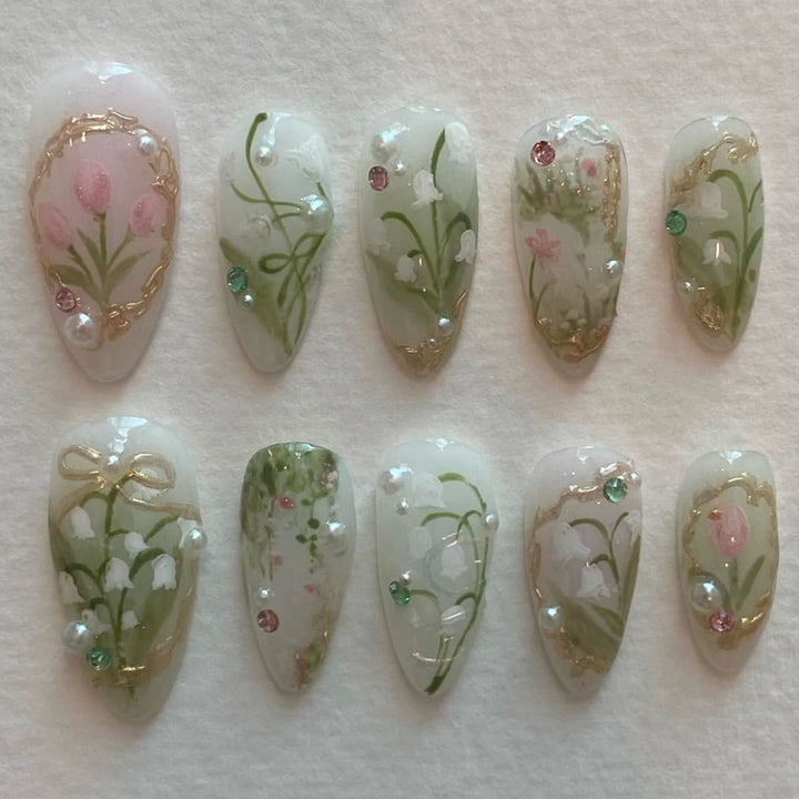 Thematic Artisan Press-On Nail Set Stornfield