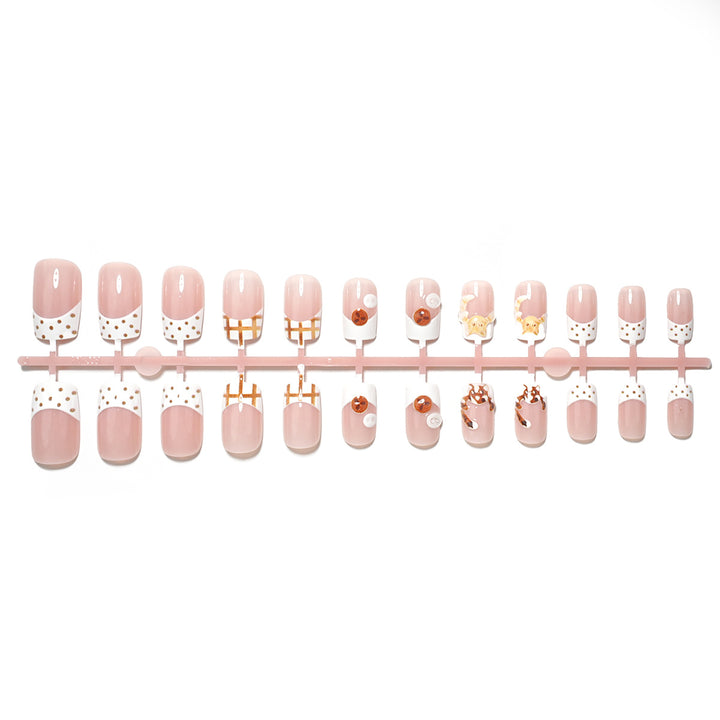 Artistic Themed Press-On Nail Set
