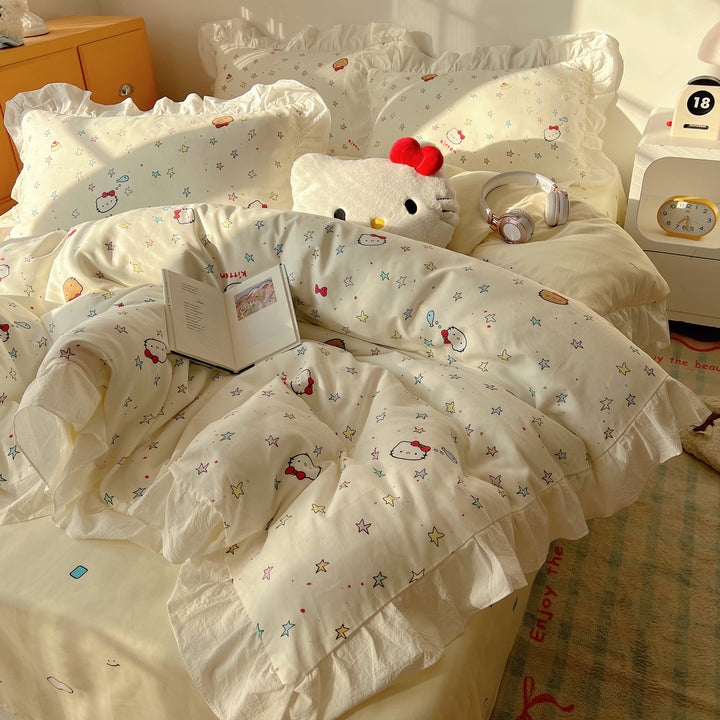 Playful Cartoon-Themed Comforter Set