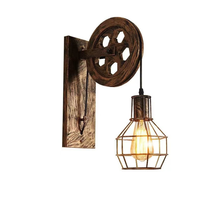 Industrial Vintage Wall Light Fixture