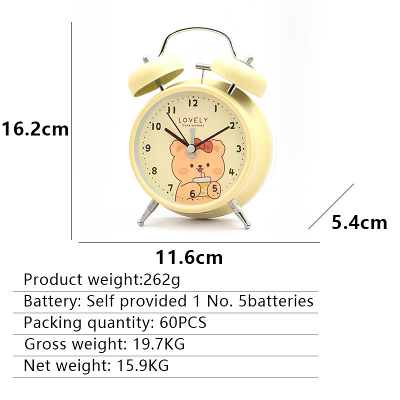 Child-friendly alarm clock with cute animal design Stornfield