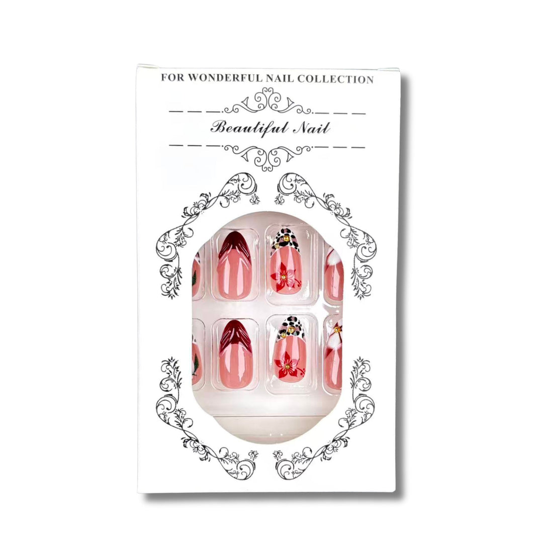 Decorative Press-On Nail Art Set 1790745935