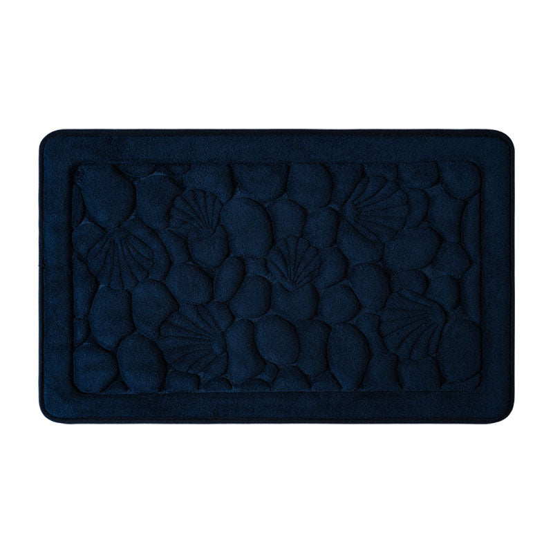 Coastal Pebble Design Bath Mat Stornfield
