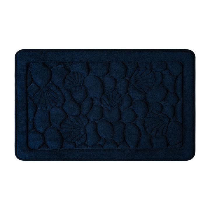 Coastal Pebble Design Bath Mat Stornfield
