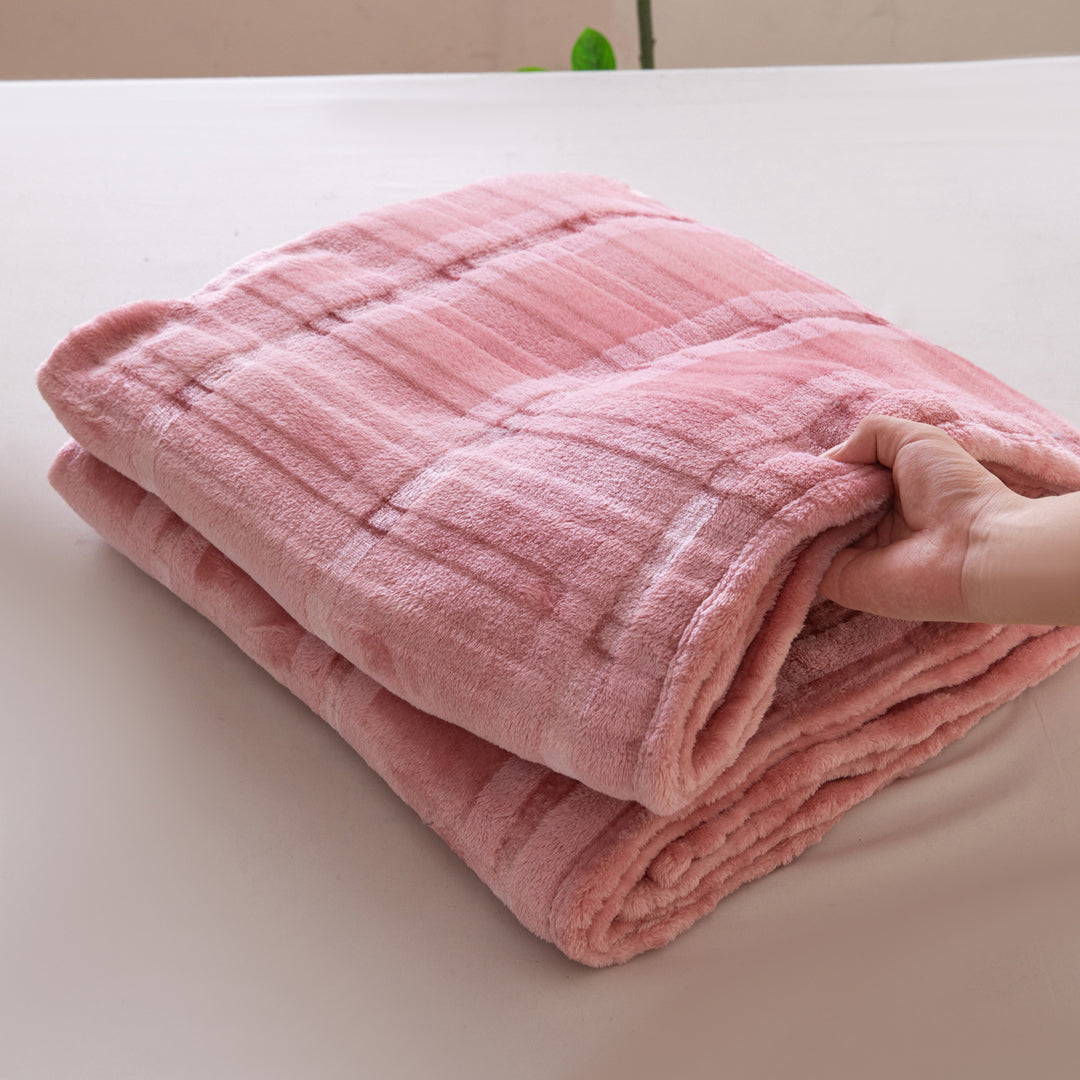 Cozy Flannel Throw Blanket