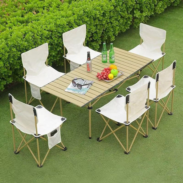 Folding chair with comfortable backrest Stornfield