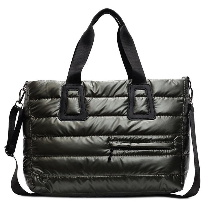 Insulated Puffer Travel Tote