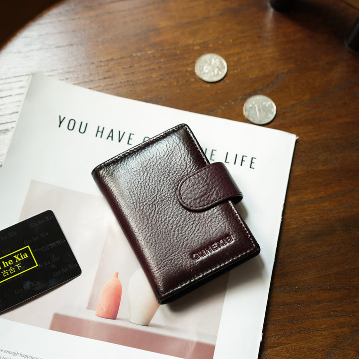 Premium Leather Card Wallet