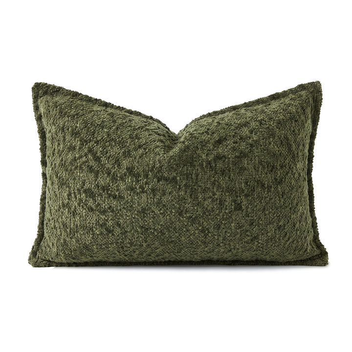 Wendesdekokissen with modern check pattern
