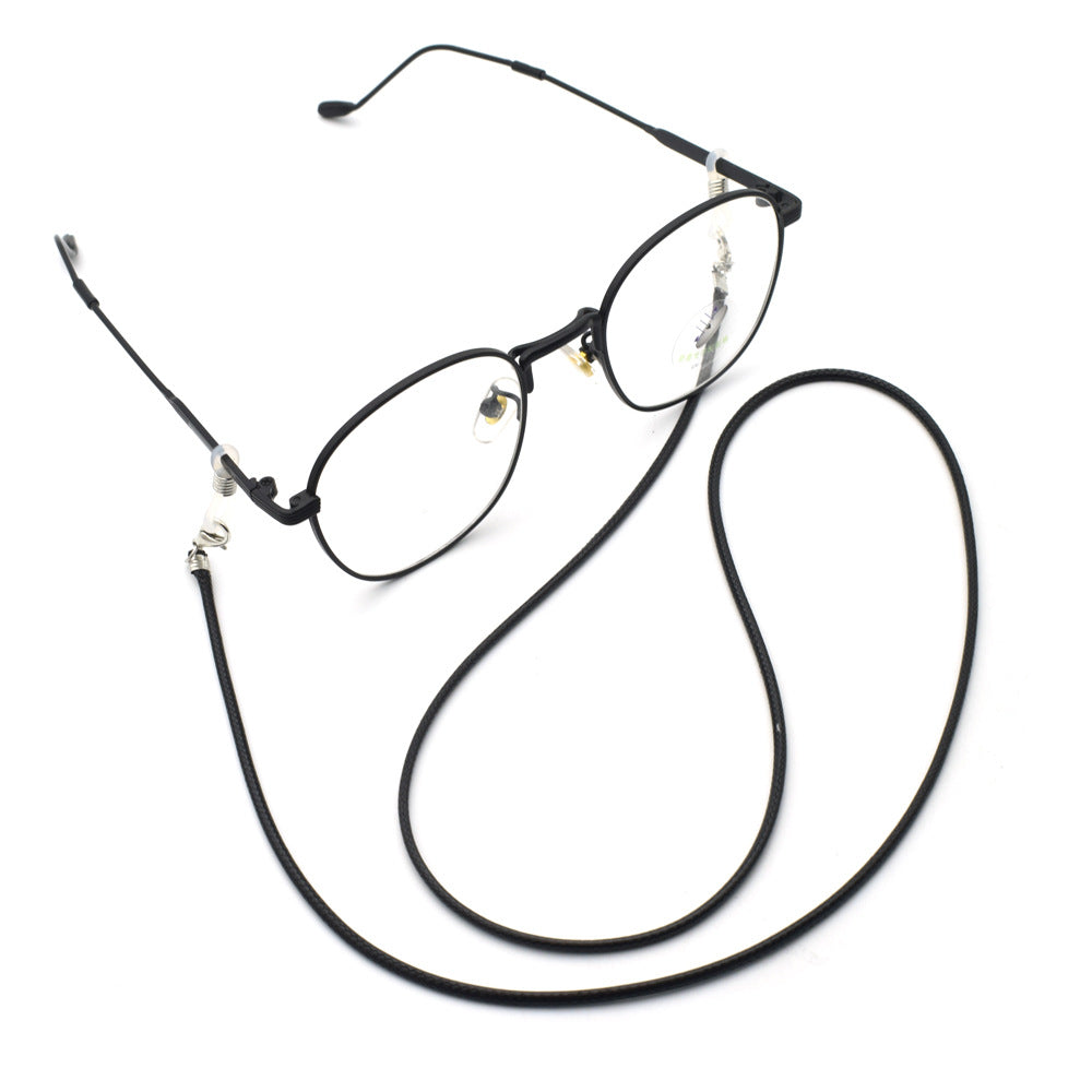 Braided Leather Eyewear Holder Stornfield