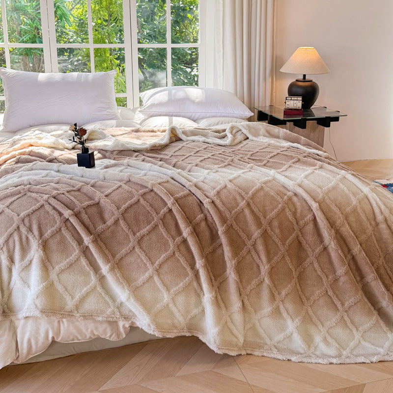 Plush Decorative Throw Blanket
