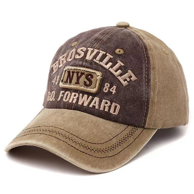 Men's Distressed Vintage-Inspired Baseball Cap Stornfield