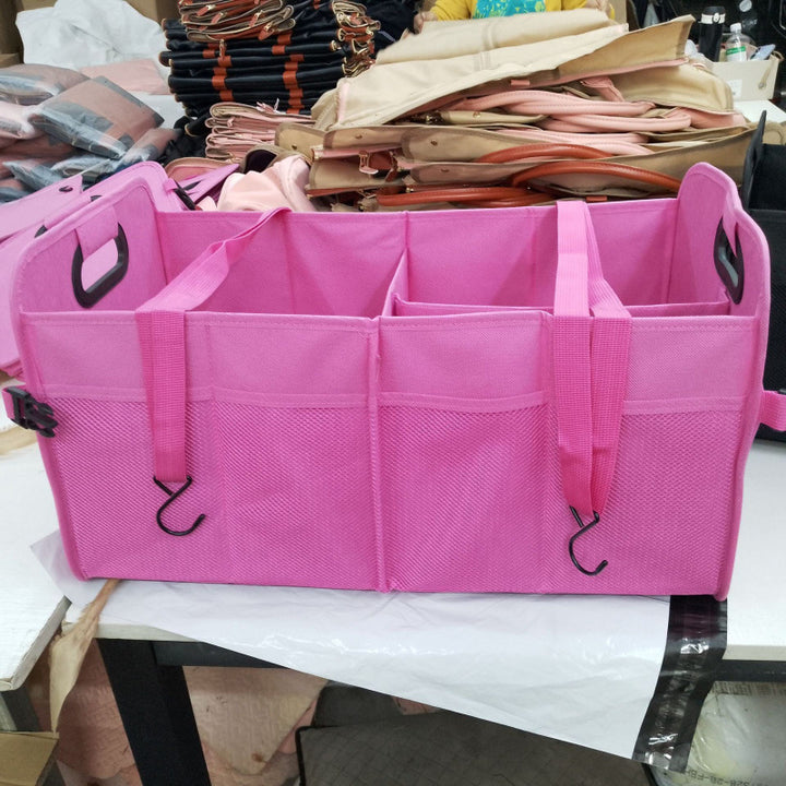 Organizer storage basket with side compartments Stornfield