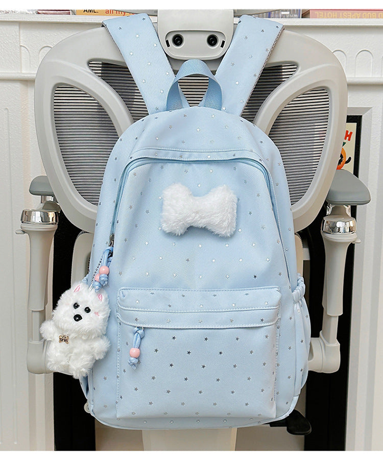 Backpack with Playful Design and Practical Storage Spaces Stornfield