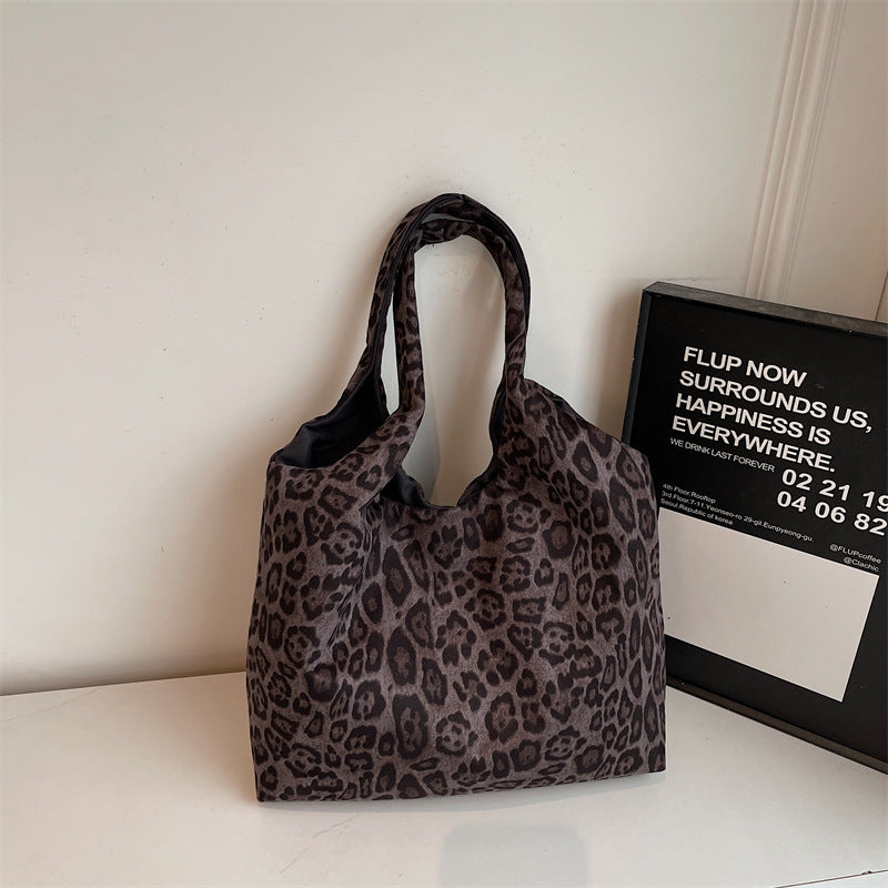 Fashionable Leopard Print Tote Bag Stornfield