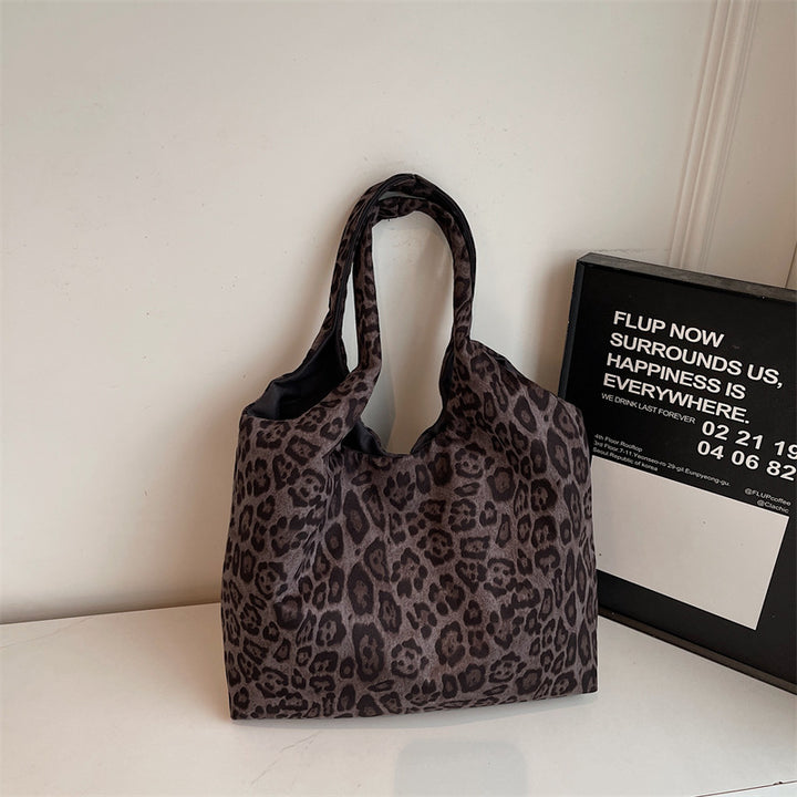 Fashionable Leopard Print Tote Bag Stornfield